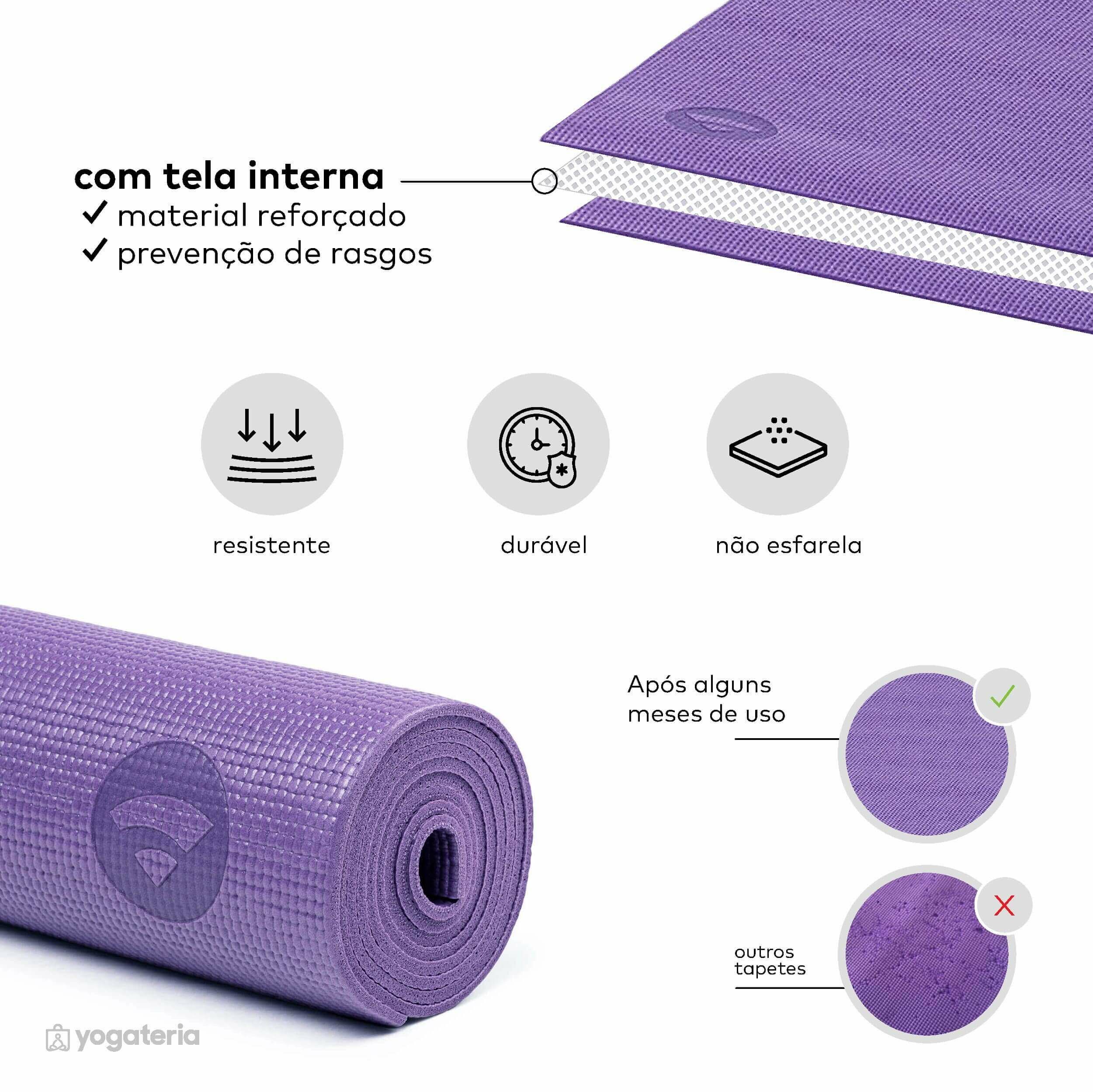 Tapete de yoga Asana - 4.5mm PVC ecológico 25 asana-card-2