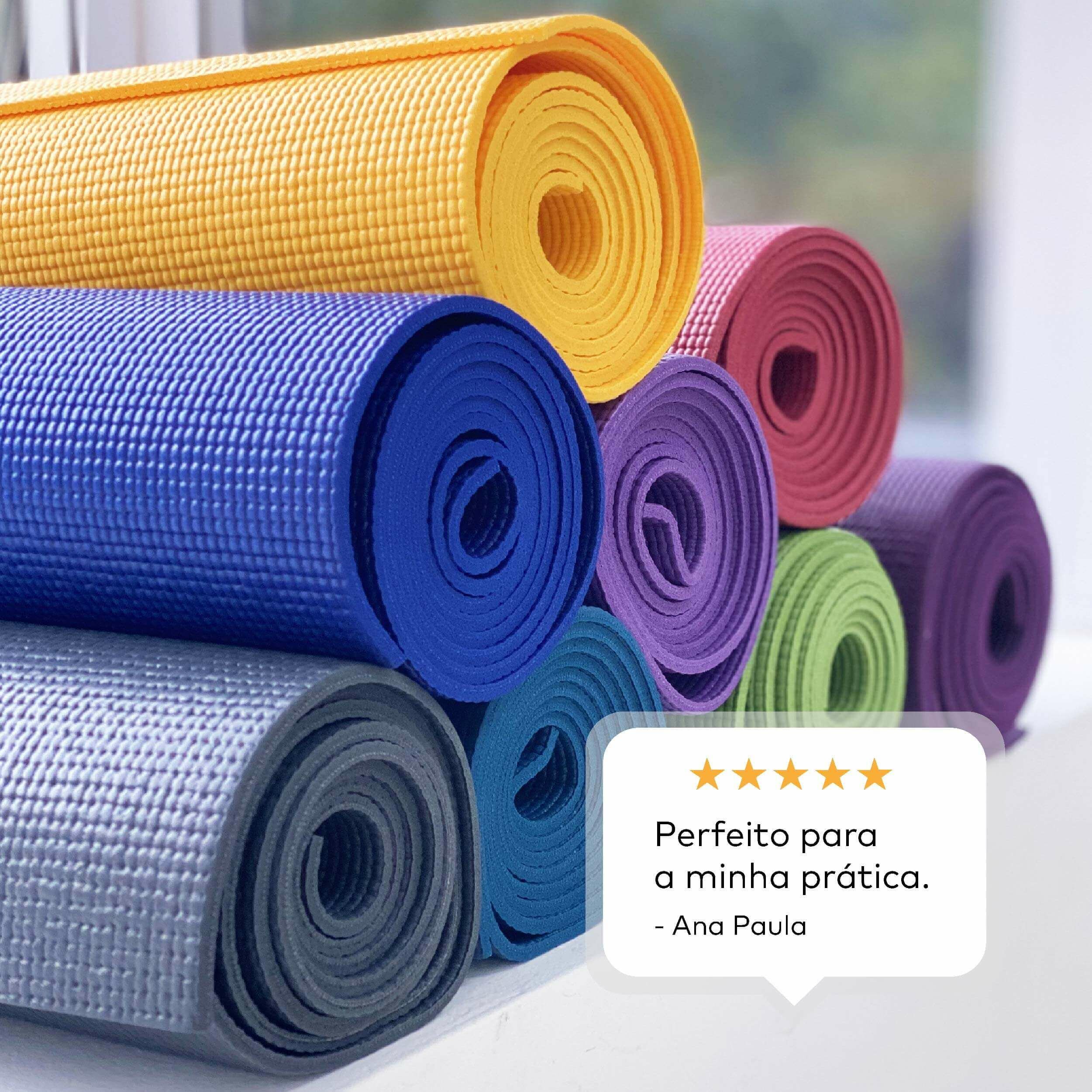 Tapete de yoga Asana - 4.5mm PVC ecológico 18 asana-experiencia