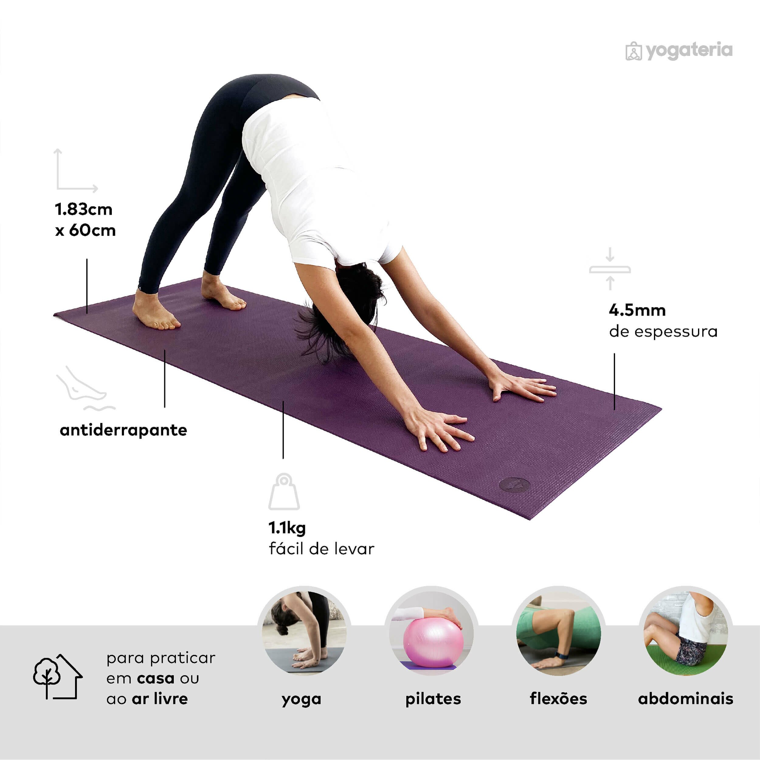 Tapete de yoga Asana - 4.5mm PVC ecológico 23 asana_card-2