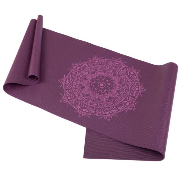 Tapete de yoga estampado Leela Mandala – 4.5mm PVC ecológico 2