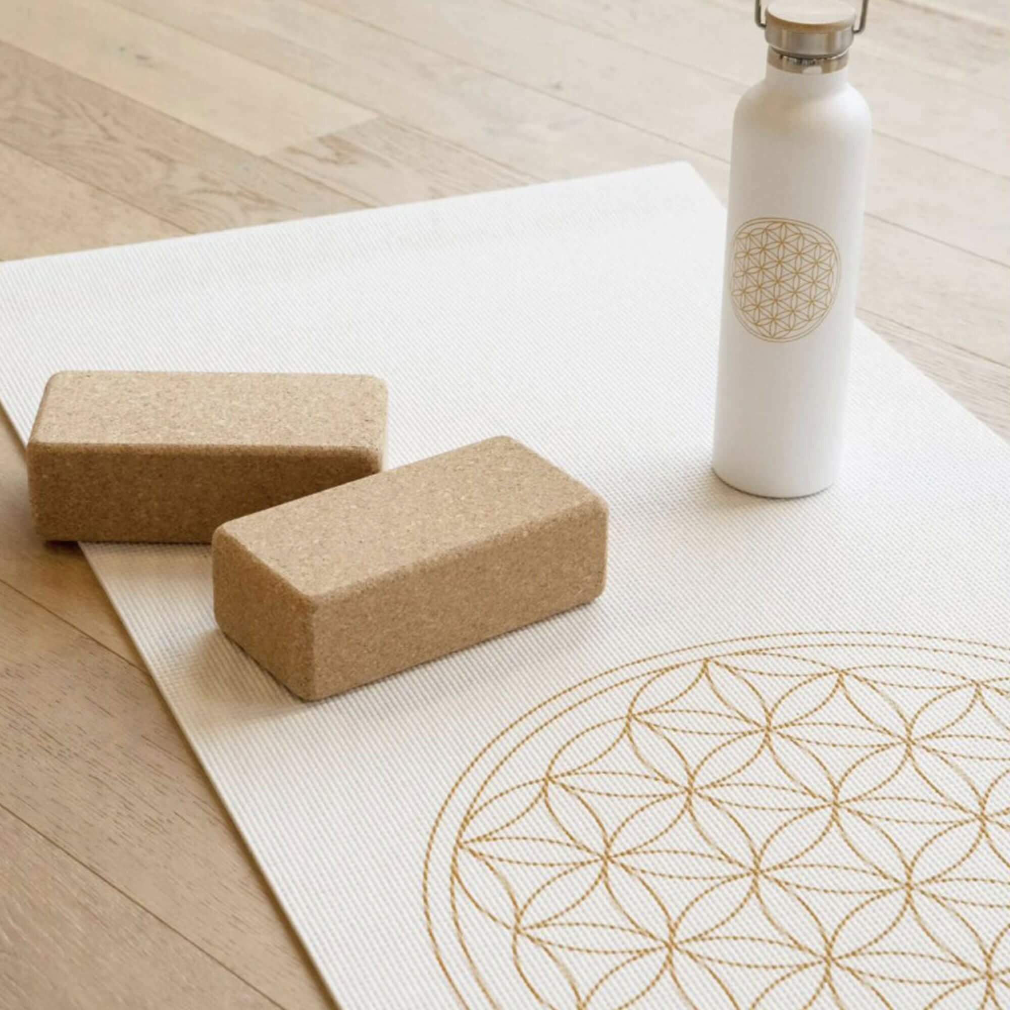 Tapete de yoga estampado Leela Flor da Vida – 4.5mm PVC ecológico 26 tapete-yoga-flordavida-yogateria-branco-8