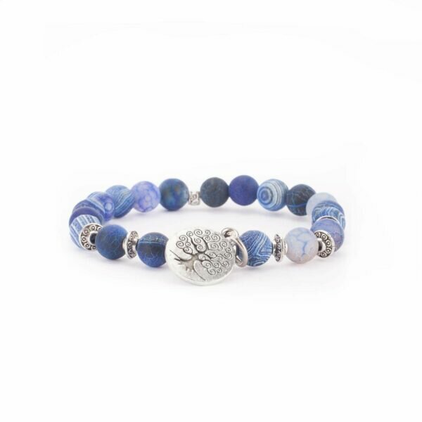 Pulseira Mala Ágata Azul 3