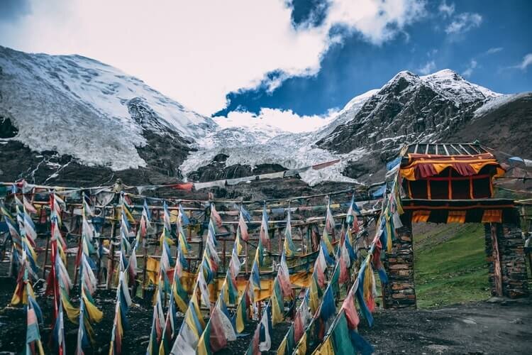 montanha- tibet