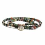 Pulseira-Colar Mala Ágata Indiana