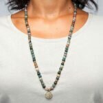 Pulseira-Colar Mala Ágata Indiana