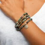 Pulseira-Colar Mala Ágata Indiana
