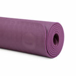 lotus pro TPE yogateria tapete yoga roxo ameixa