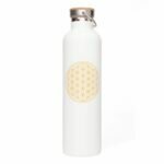 Garrafa Térmica Flor da Vida - 1 Litro - Branco 1