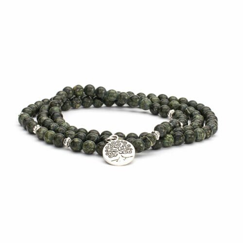 Pulseira-Colar Mala Serpentinita