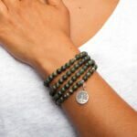 Pulseira-Colar Mala Serpentinita