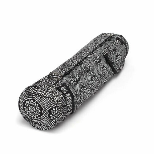 Bolsa-Yoga-Maharaj-algodão-bandhani-preto-yogateria