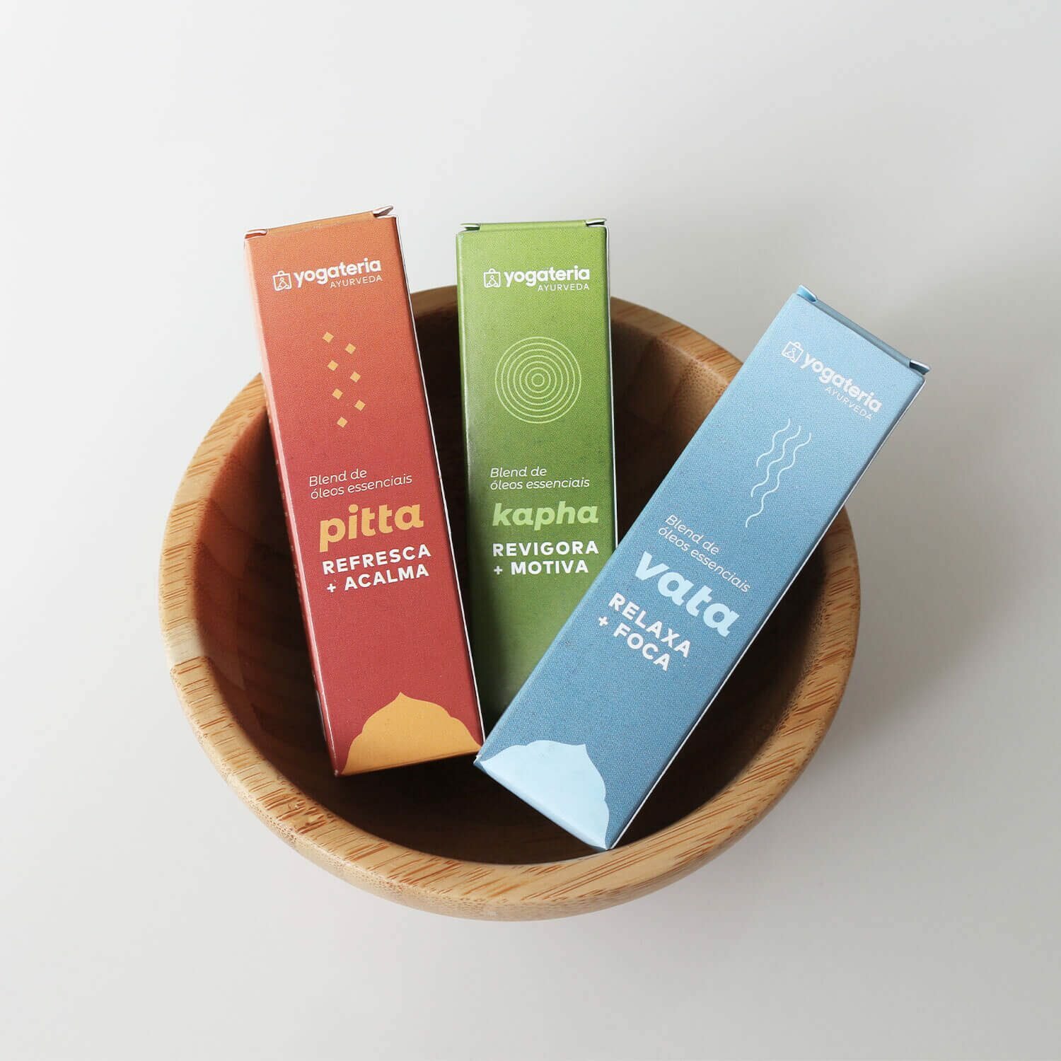 Kit de Blend de Óleos Essenciais Roll-on - Ayurveda Tridosha 18 blend-oleo-essencial-yogateria-13
