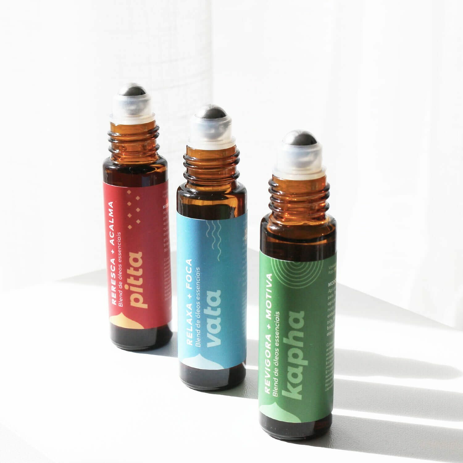 Kit de Blend de Óleos Essenciais Roll-on - Ayurveda Tridosha 19 blend-oleo-essencial-yogateria-15