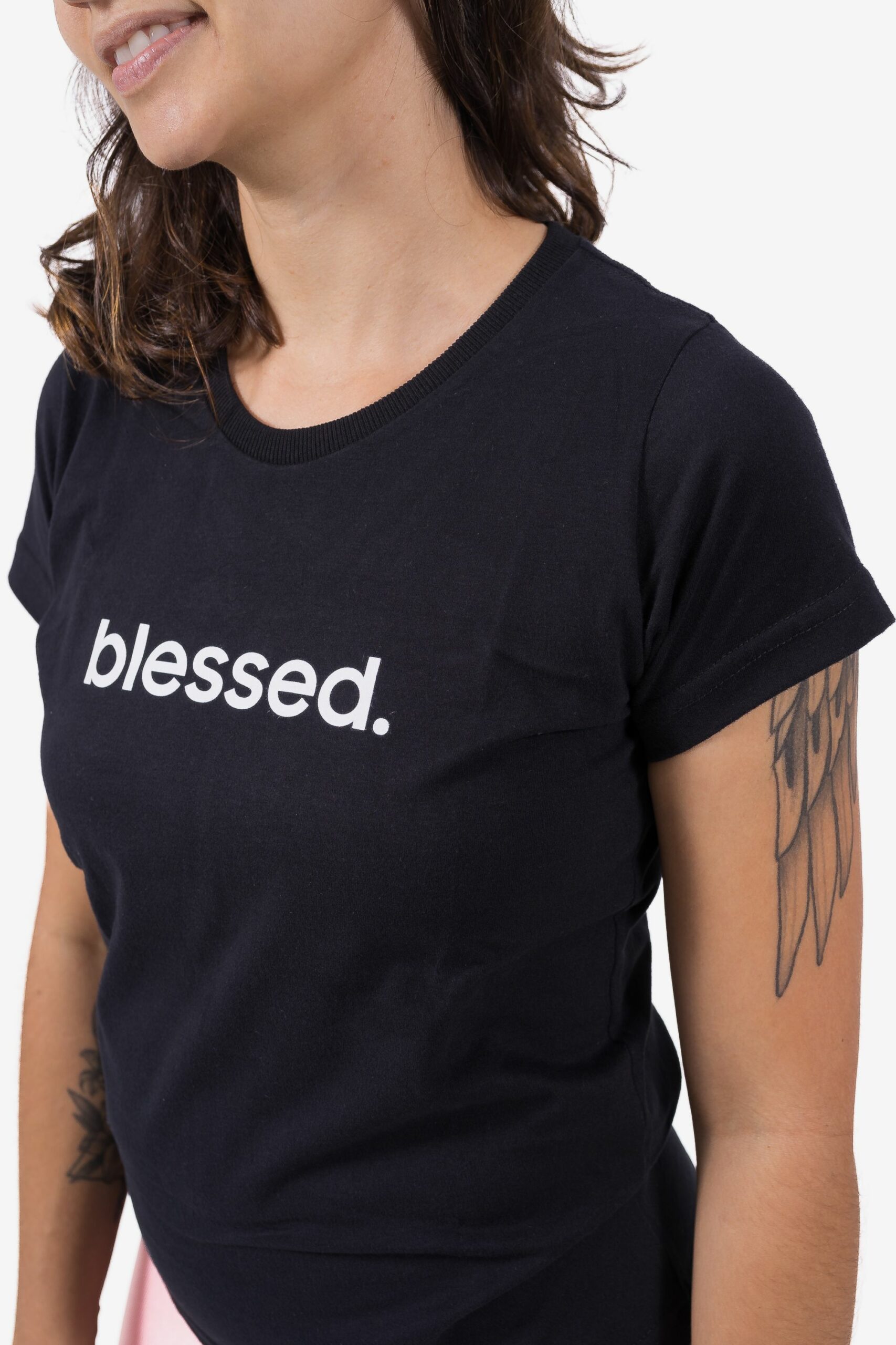 Camiseta Blessed 14 yogateria-blessed-babylook-01