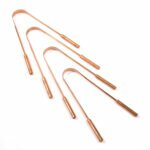 Limpador de Língua 100% cobre puro (4 Unidades)