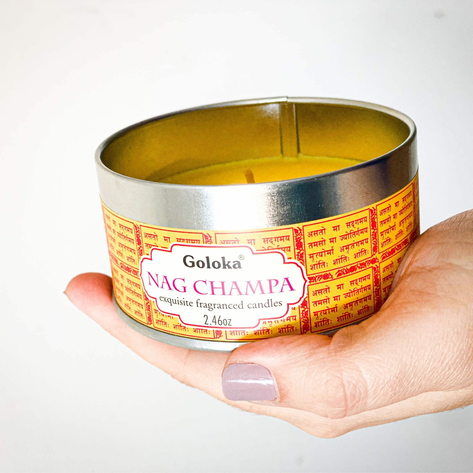 Vela Aromática Nag Champa Goloka 18 vela-aromatica-yogateria-nagchampa-3