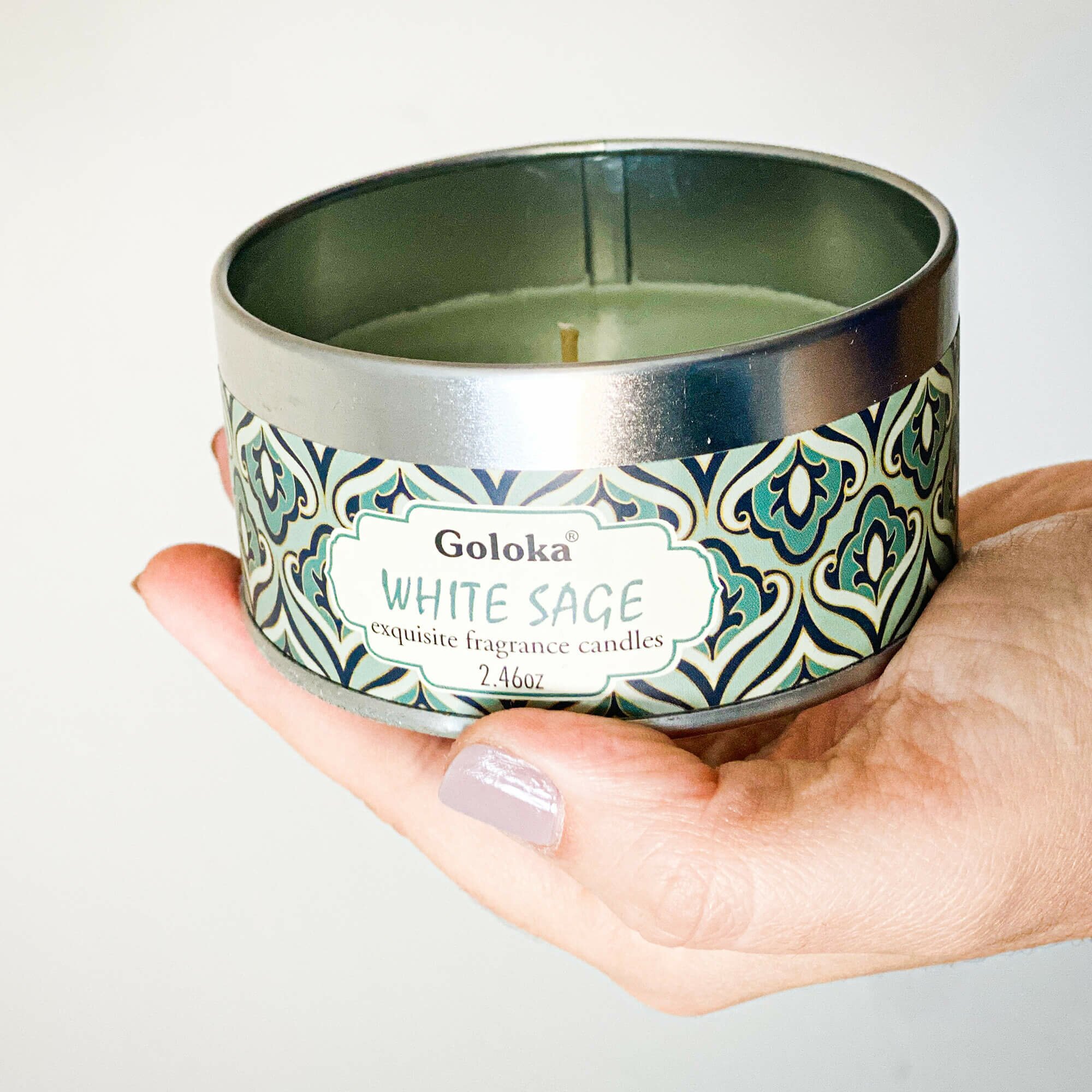 Vela Aromática Sálvia Branca Goloka 17 vela-aromatica-yogateria-salvia-branca-3