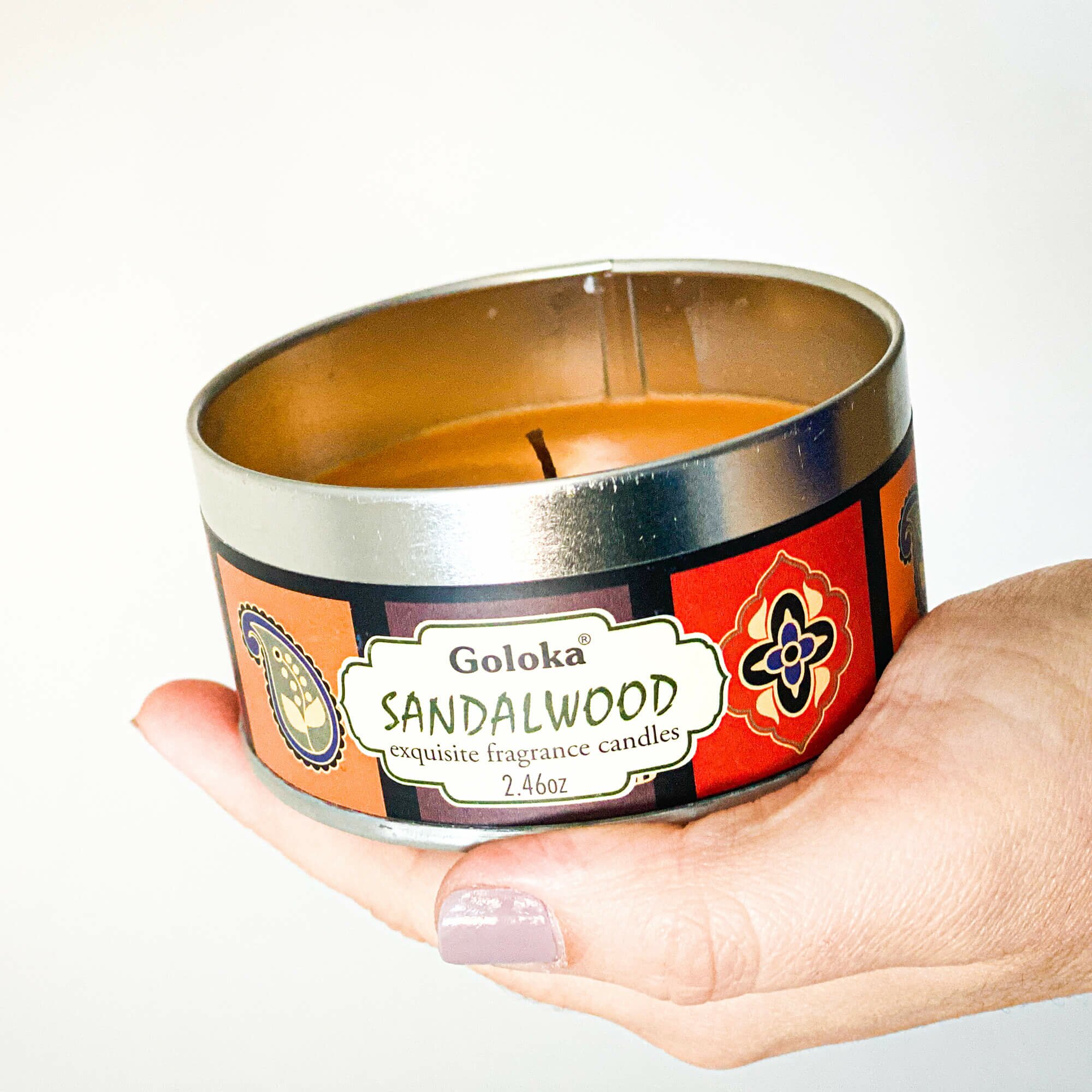 Vela Aromática Sândalo Goloka 18 vela-aromatica-yogateria-sandalo-3