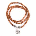 Pulseira-Colar Mala Sândalo Om 9