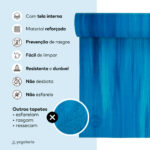 Tapete de yoga estampado Ganges – 6mm PVC ecológico