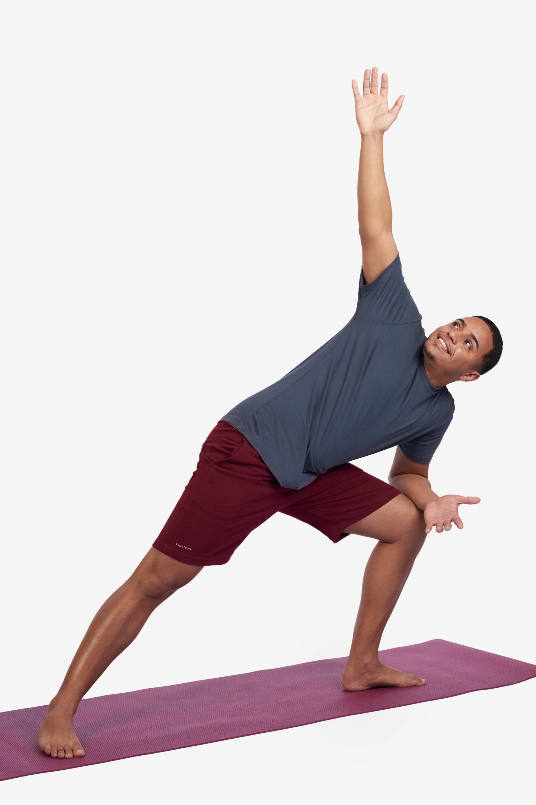 Bermuda Flex - Masculina 1 bermuda-flex-yogateria-vinho-06
