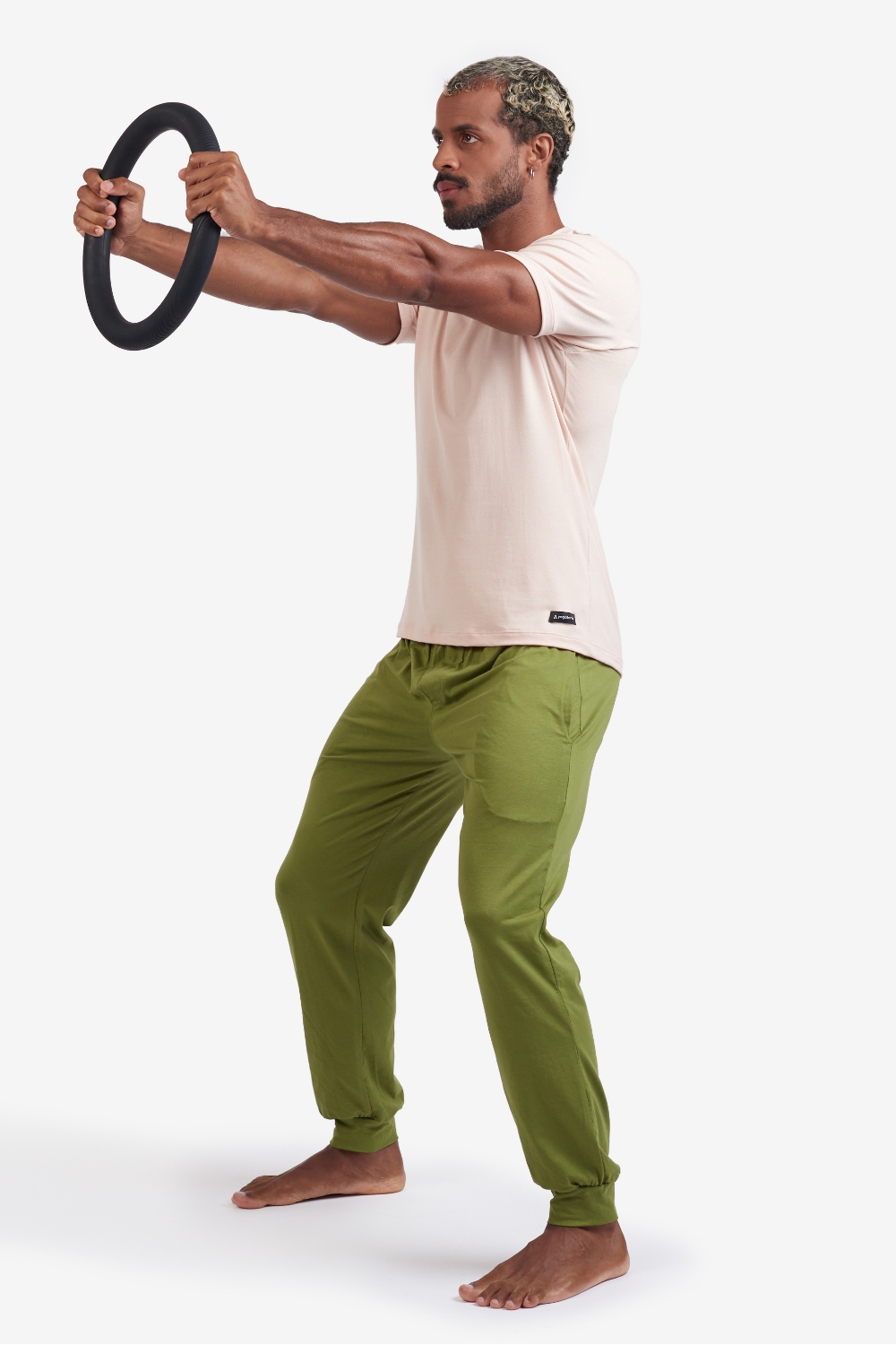 Calça Jogger Comfort Masculina 7 jogger-masculina-yogateria-07-verde