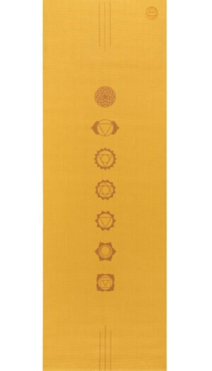 tapete yoga yogateria leela chakra amarelo