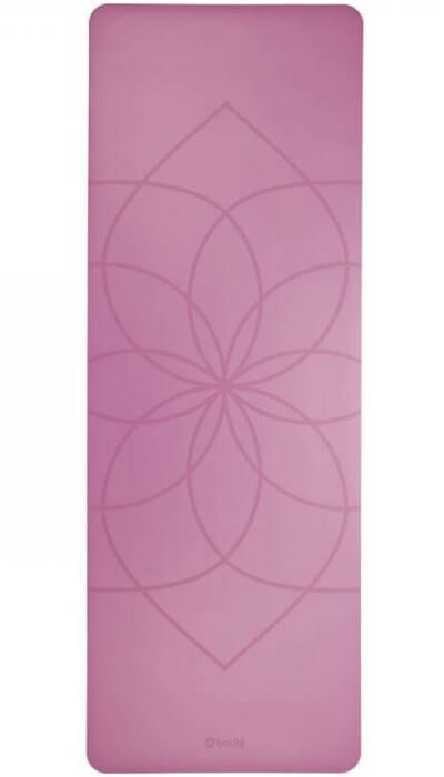 Tapete de yoga estampado Phoenix lavanda – 4mm PU borracha natural 4