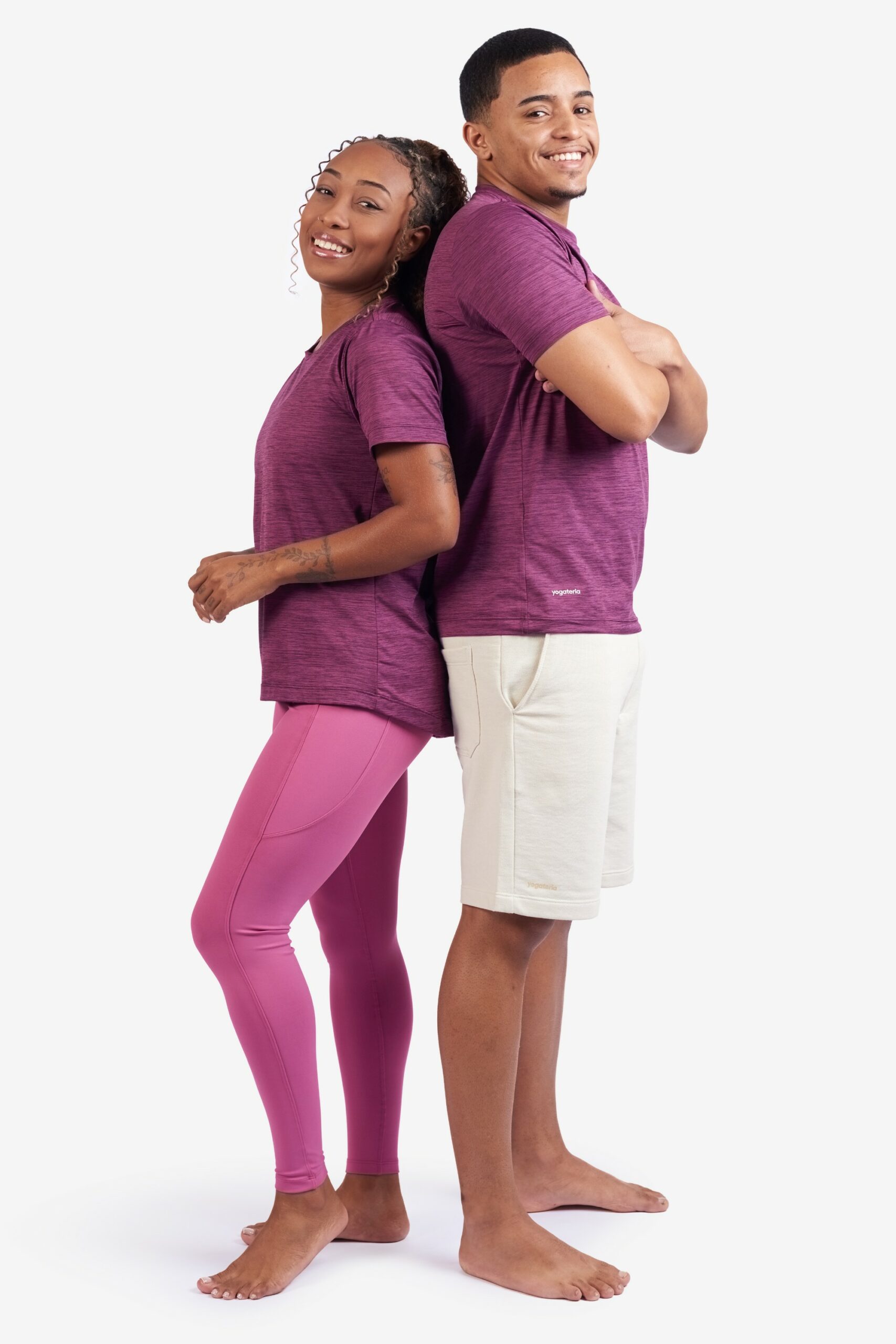 Camiseta T-Shirt Active 5 camiseta-active-yogateria-ameixa-02