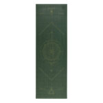 tapete de yoga yogateria leela yantra cosmic verde