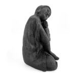 Estátua-Buddha-Descansando---Cabeça-no-joelho---preto-02
