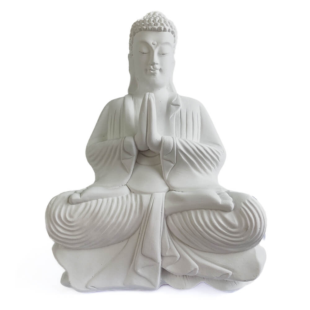 Estátua-Buddha-Oração---Namaskara-Mudra---branco-03